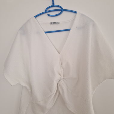 Haut pour femme ZARA blanc Gr. M