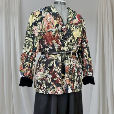 Bespoke Quilted Blazer unique pattern
