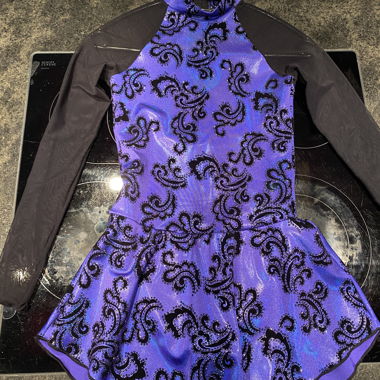 Eiskunstlauf Kürkleid für 14/15 Jahre
