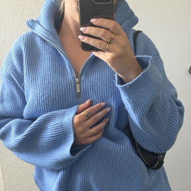 Baby Blue Sweater