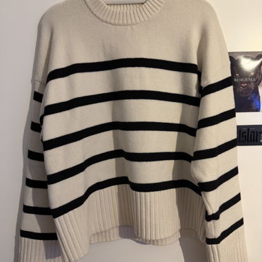 Striped Knit Sweater