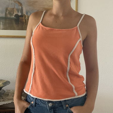 Orange Tank top 