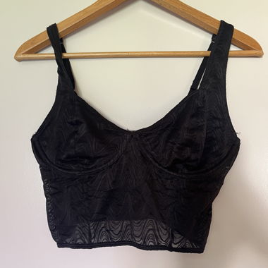 Mesh corset top 