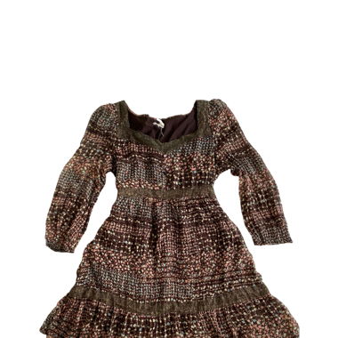 Gemustertes Kleid