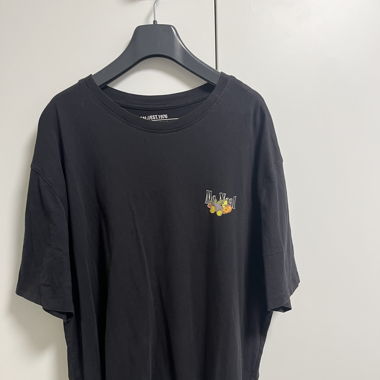 T-shirt noir Fruit of the Loom, taille XL