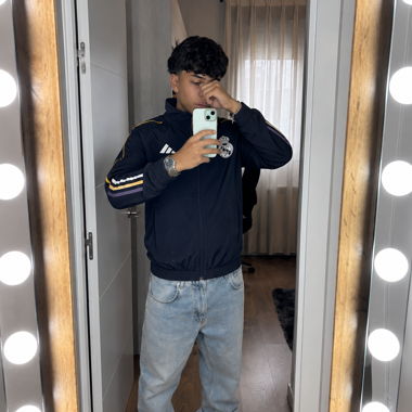 Veste de survêtement Adidas Real Madrid Navy