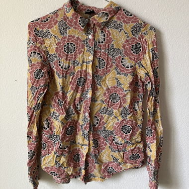 Gina Tricot patterned viscose blouse