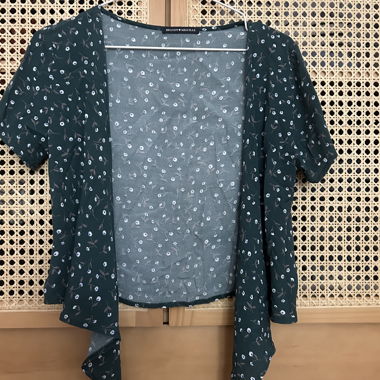 Brandy Melville Wrap Blouse