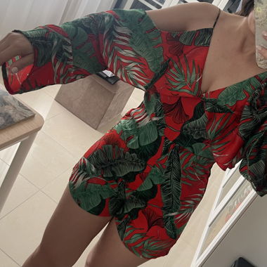 Jumpsuit mit Muster