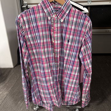 Ralph Lauren, plaid shirt multi shirt, size M