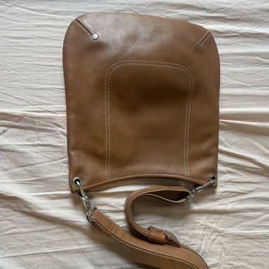 Sac a bandoulière vintage  longchamp beige 