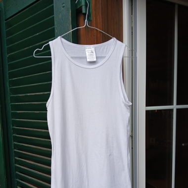 WATSON'S Basic White Undershirt - Men