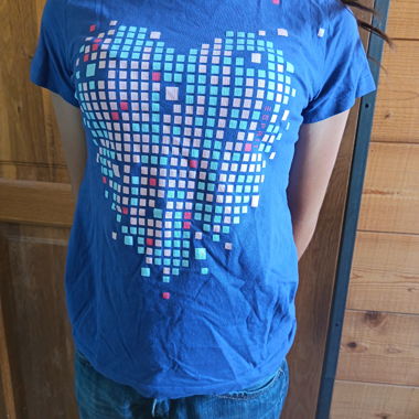 Girls Blue T-Shirt 12-13 Years