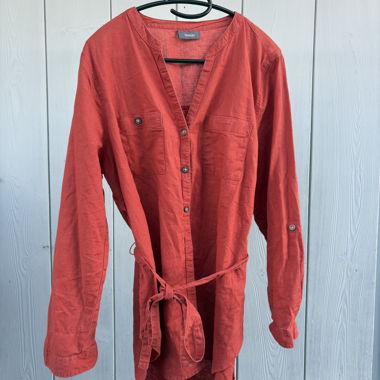 2 in 1 - Rotes Jeanshemd oder Kleid