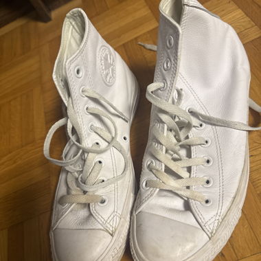 Converse High Tops bianchi