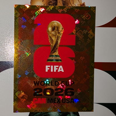 Panini FIFA World Cup 2026 Sticker Trophy Red