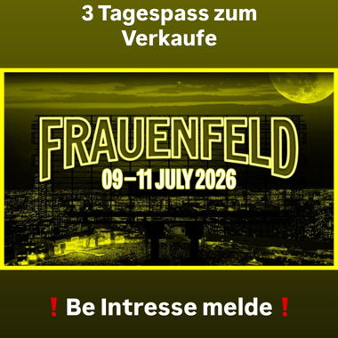Biglietto 3 giorni per Frauenfeld