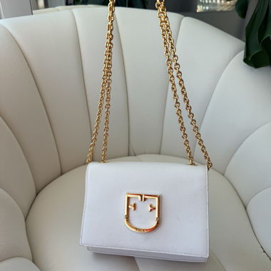 Classic FURLA Umhaengetasche mit Kette