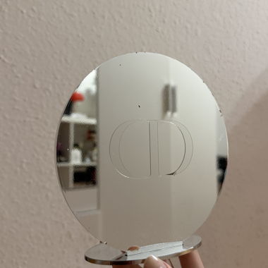 Decorazione Dior argento