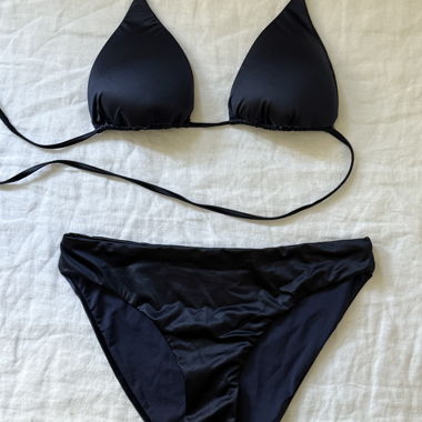 Blue Triangle Bikini