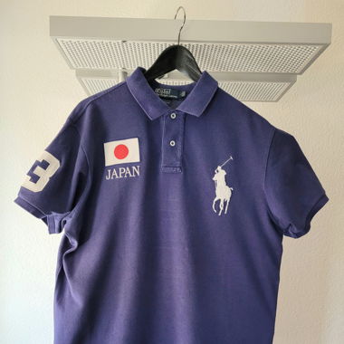 Polo Ralph Lauren Drapeau Japan bleu L