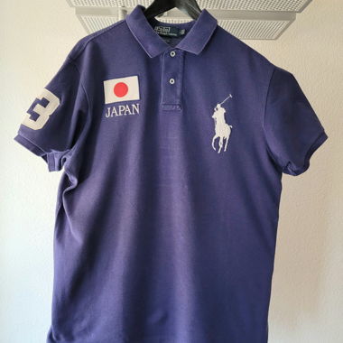 Polo Ralph Lauren Drapeau Japan bleu L