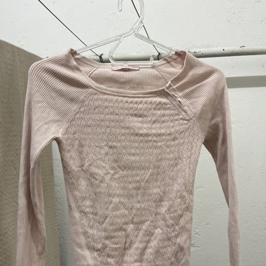 pink Victoria's Secret shirt
