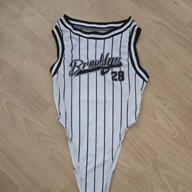 Body à rayures 