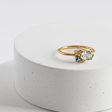 Kristall Ring