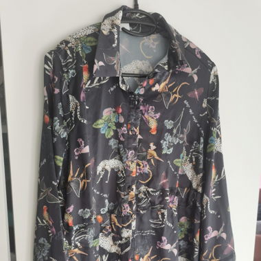 Bluse mit Muster