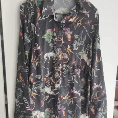 Bluse mit Muster
