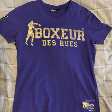 T-shirt lilla Boxeur des Rues