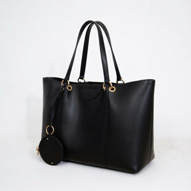 See By Chloé - Grand sac cabas en cuir noir