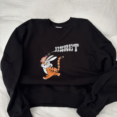 Bsrabbit Sweatshirt schwarz Gr. L
