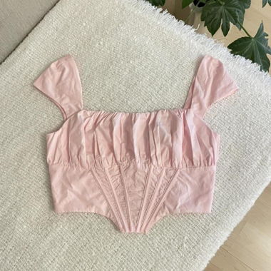 Pink Corset Top