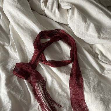Red scarf/ Halstuch