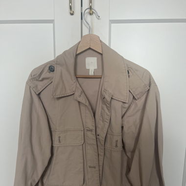 Herbst oder Frühlingsjacke beige