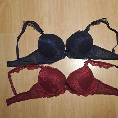 BH's blau und rot