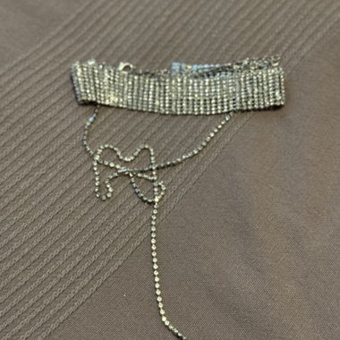 Collier ras du cou en cristal