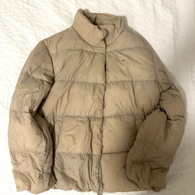 Doudoune beige