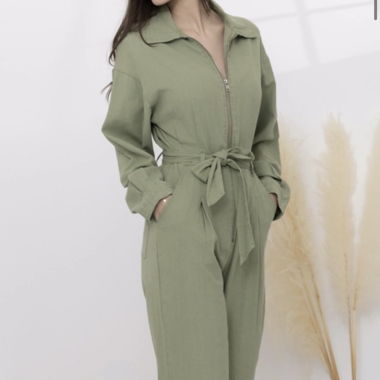 CIMINY Jumpsuit - Olive Overall L