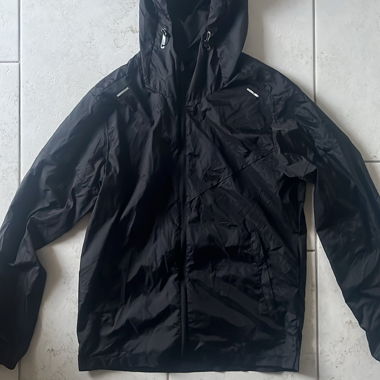 Black Hooded Jacket
