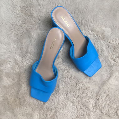 Mules à talon bleu ALDO