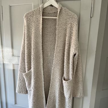 Strickmantel NEU offwhite