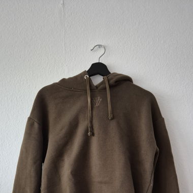 Pull a capuche kaki
