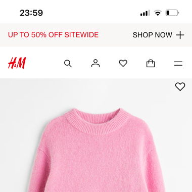 Mohair Wool Sweater