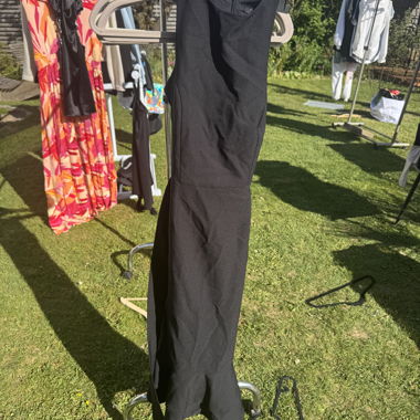Robe longue noire