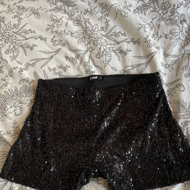 sparkly shorts 