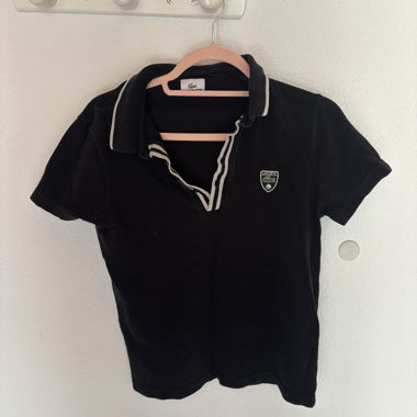 Polo Lacoste noir