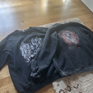Duo di felpe oversize